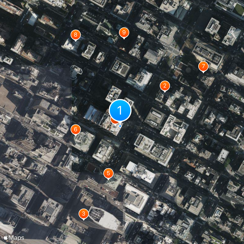 270 Park Avenue Mapa