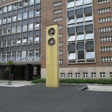 Zvonička v Ústí nad Labem ve vnitrobloku u Lidického náměstí