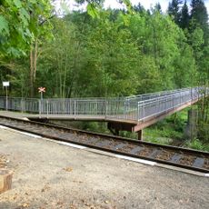 Footbridge to Poniklá zastávka