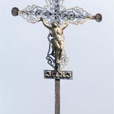 Kříž u domu 48 v Krásném Buku