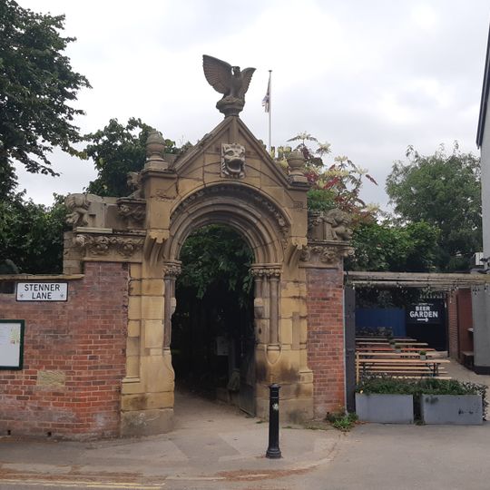 Entrance Gateway Of Fletcher Moss Art Gallery