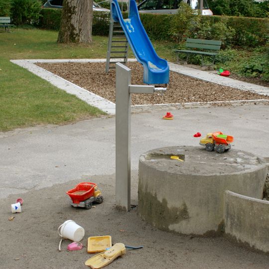 Spielbrunnen Spielplatz Egelsee