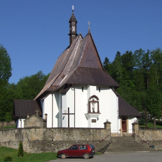 Invention of the Holy Cross church in Nowe Rybie