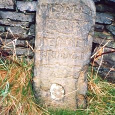Guide Post At Se 015270 20 Metres To West Of Rough Bottom