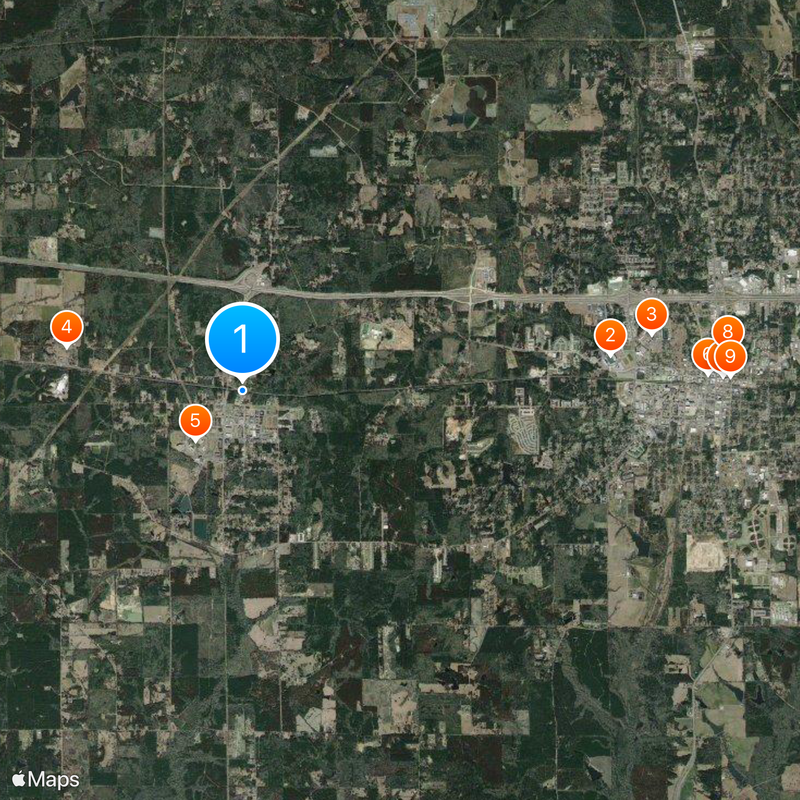 Grambling Map