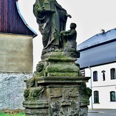 Statues of Saint John of Nepomuk and Saint Zdislava in Jablonné v Podještědí
