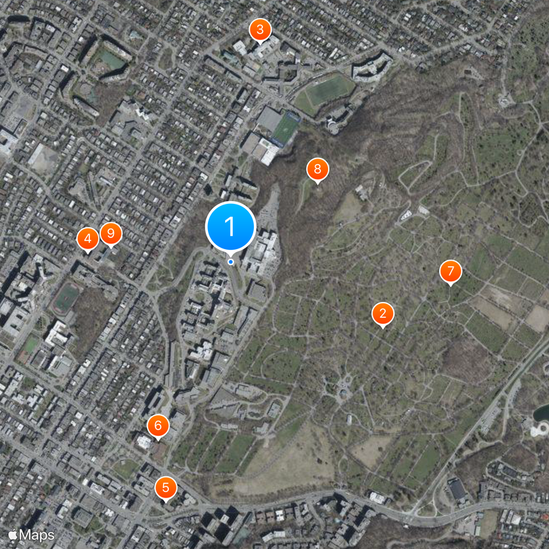 Université de Montréal Map