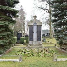 World War I memorial at the Jewish cemetery in Třebíč