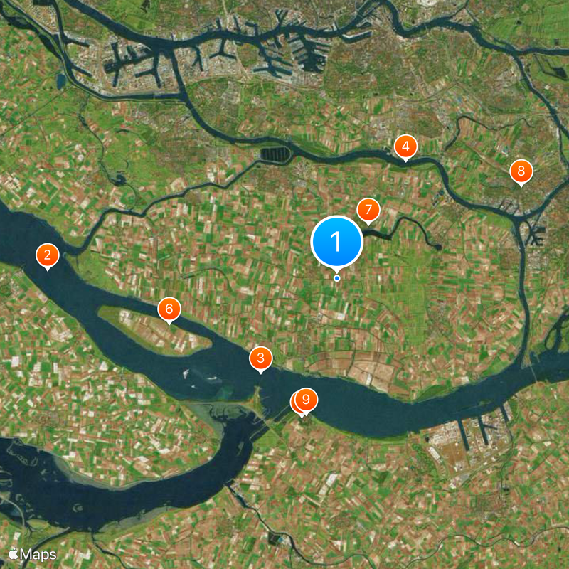 Hoeksche Waard Mappa