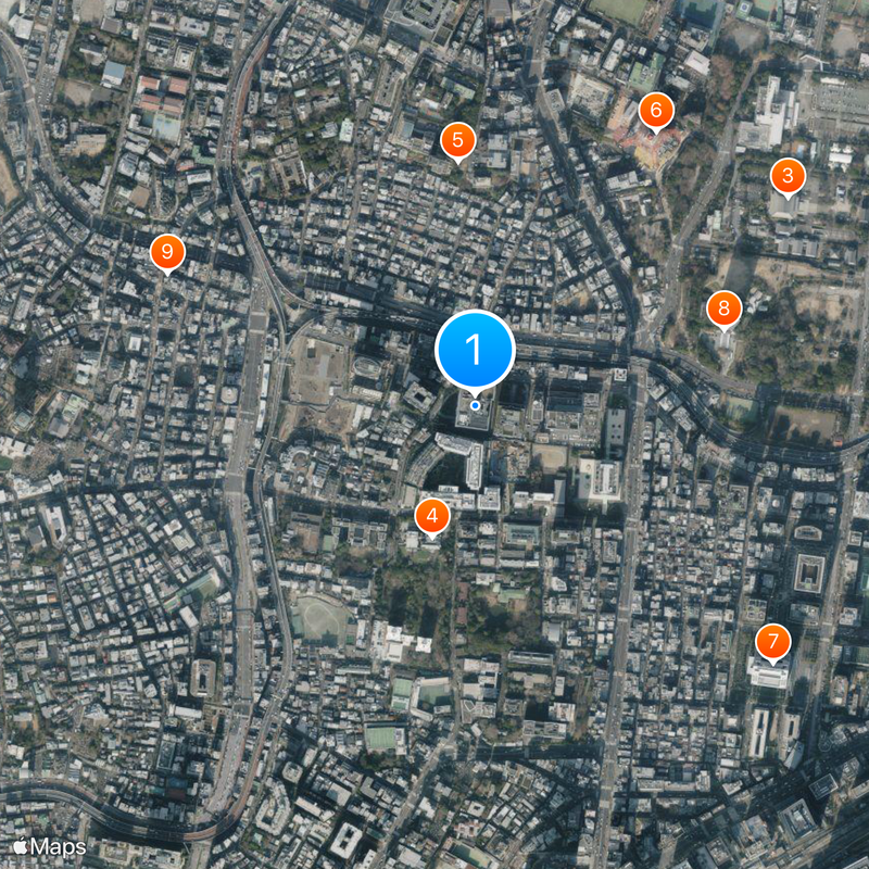 Mita Hospital Map