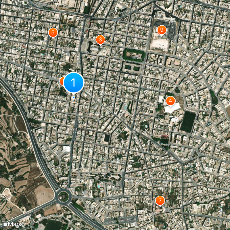 Hypogeum of Ħal Saflieni Map
