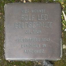 Stolperstein dedicated to Rolf Leo Goldschmidt