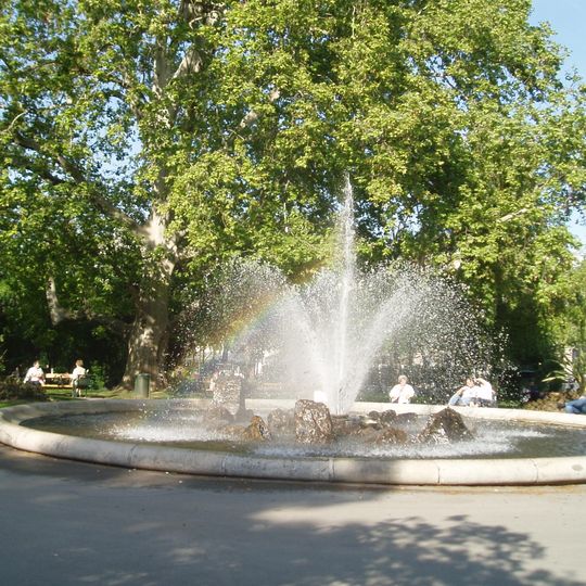 Brunnen im Rathauspark