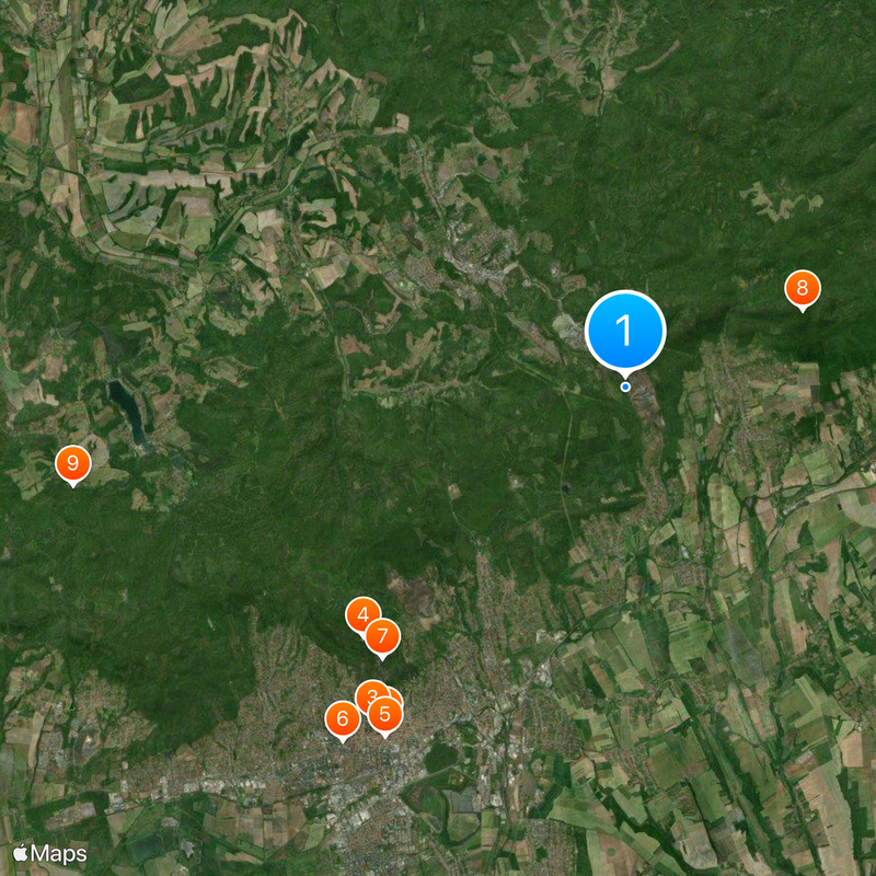 Mecsek Map