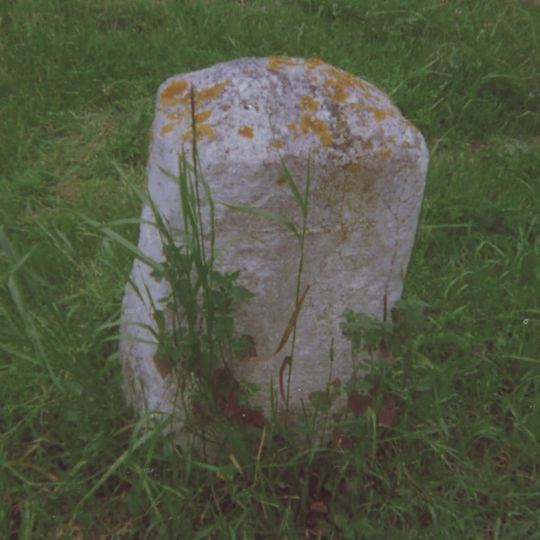Milestone, Chatham Road, Sandling, by Bakery Cottages
