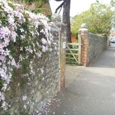 The Western Garden Wall And Gate Piers At No 96