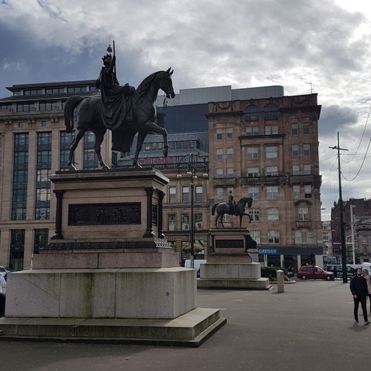 Equestrian statue of Prince Albert