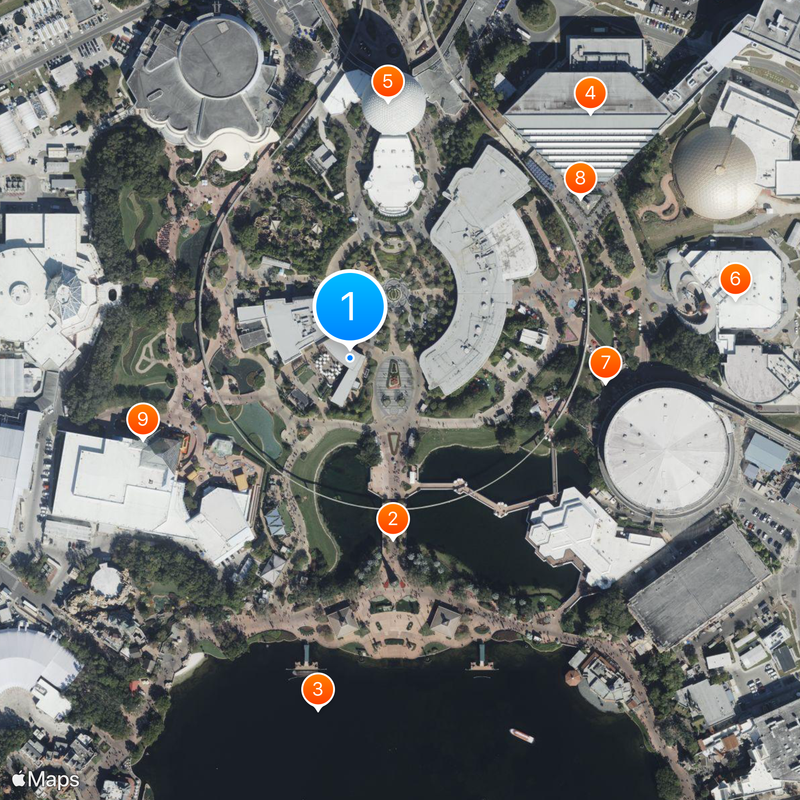 Club Cool Map
