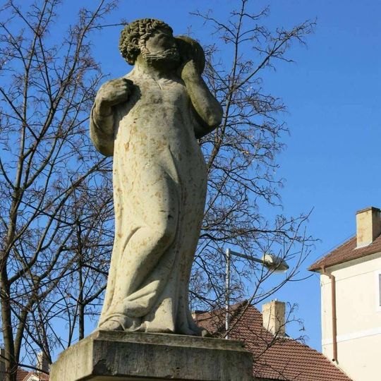 Socha svatého Kryštofa na Mezibraní v Litoměřicích