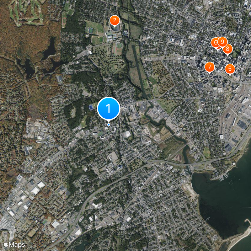 University of New Haven Map