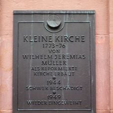 Commemorative plaque