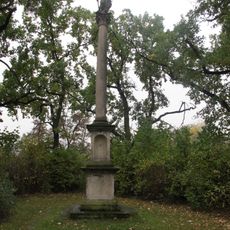 Sloup se sochou svatého Václava