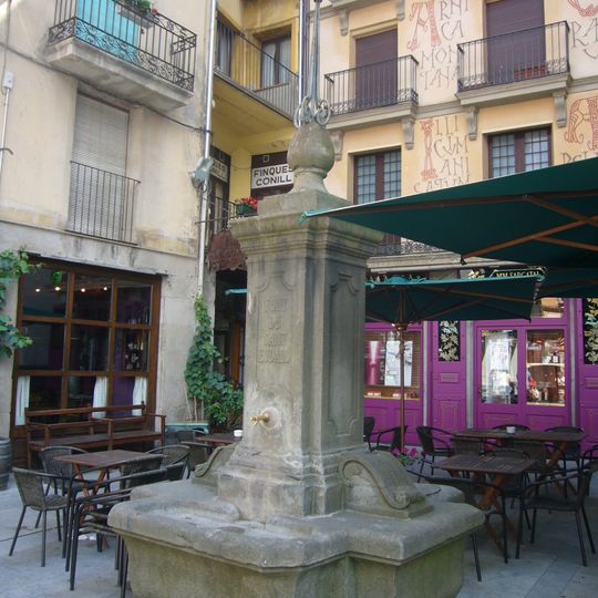 Font de la plaça de Sant Eudald