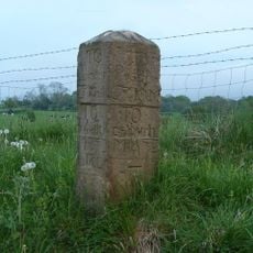 Milestone At Road Junction 540 Metres North East Of Higher Hodder Bridge