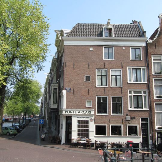 Achterste deel van herengracht 534