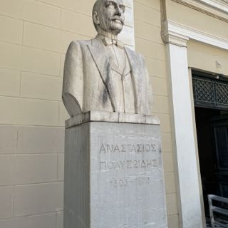 Bust of Anastasios Polyzoidis, Nauplion