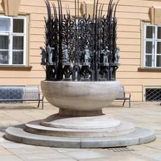 Fountain at New town hall
