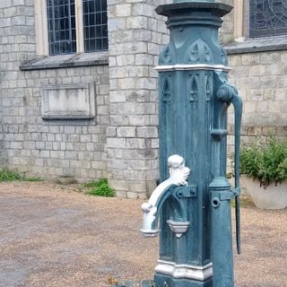 Town Or Parish Pump Outside St Peter's Church