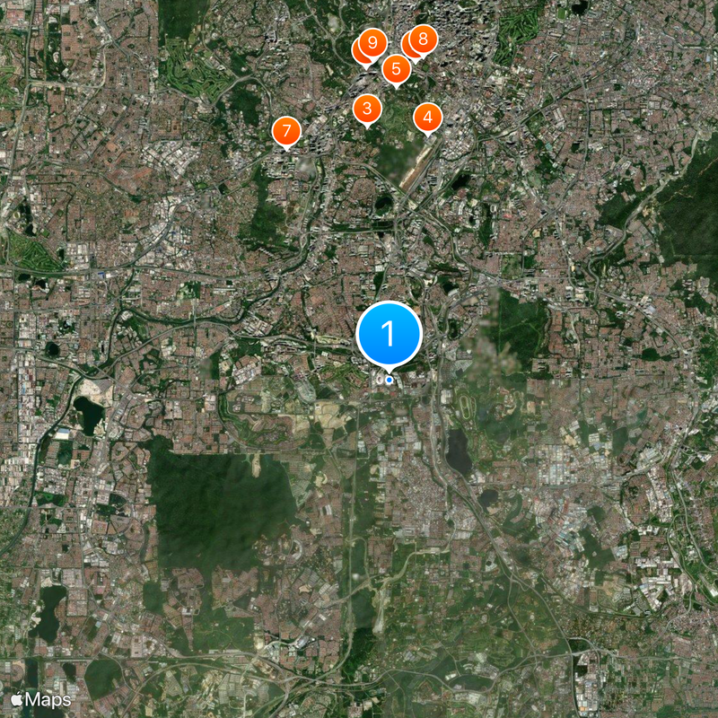 Axiata Arena Map