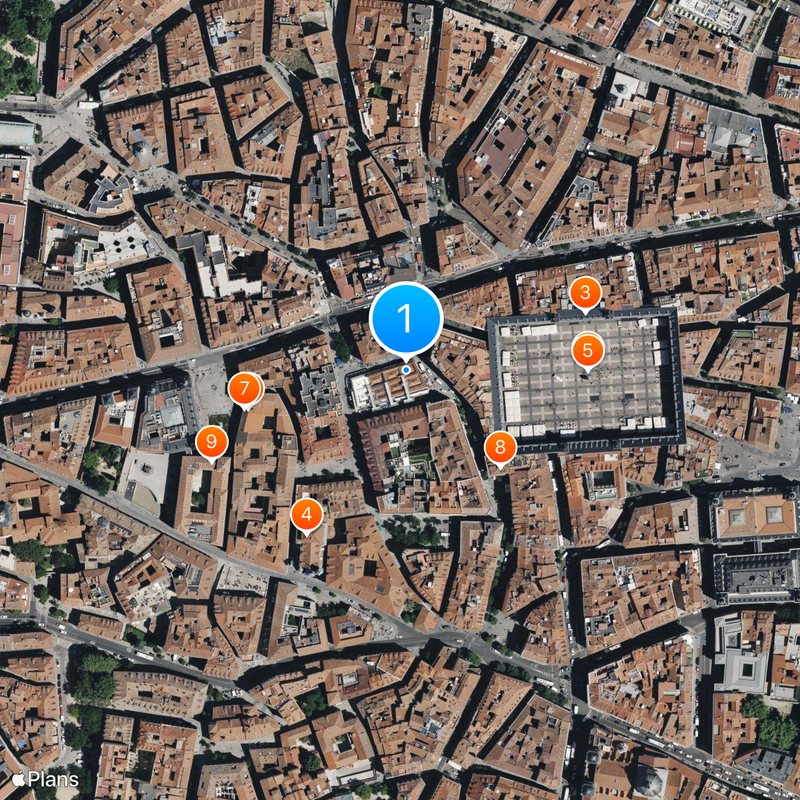 Market of San Miguel Karte