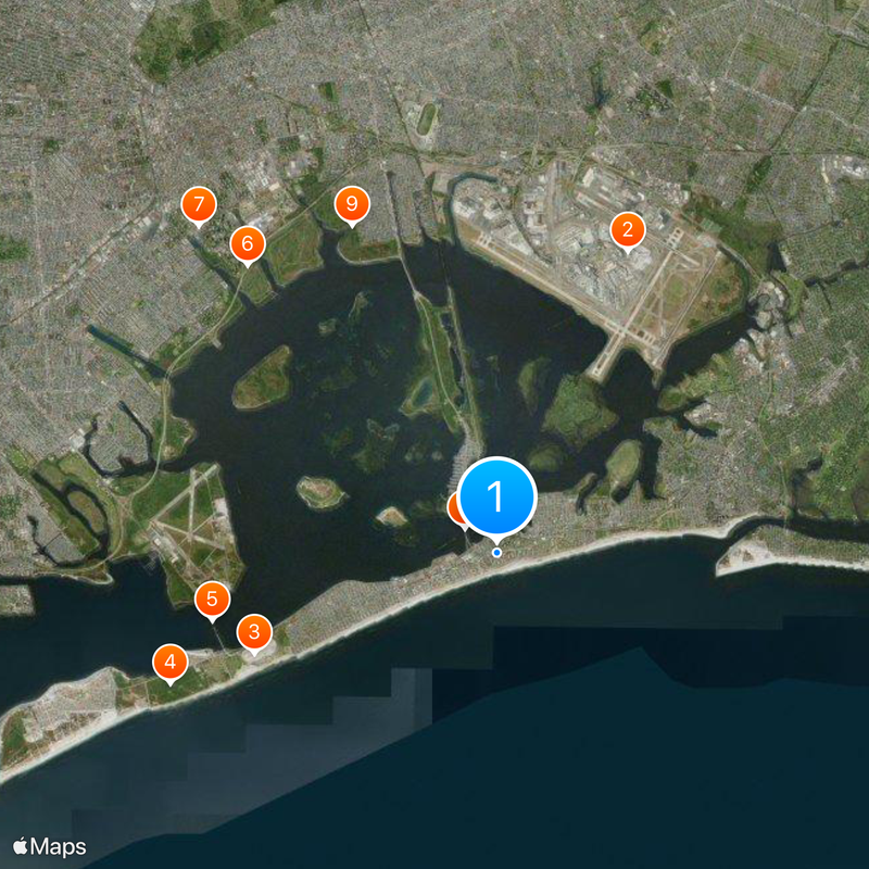 Rockaway Beach Map