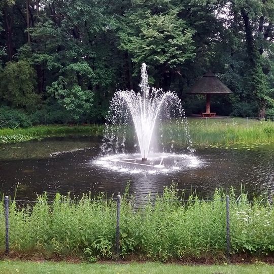 Fountain in the Schloßpark Biesdorf
