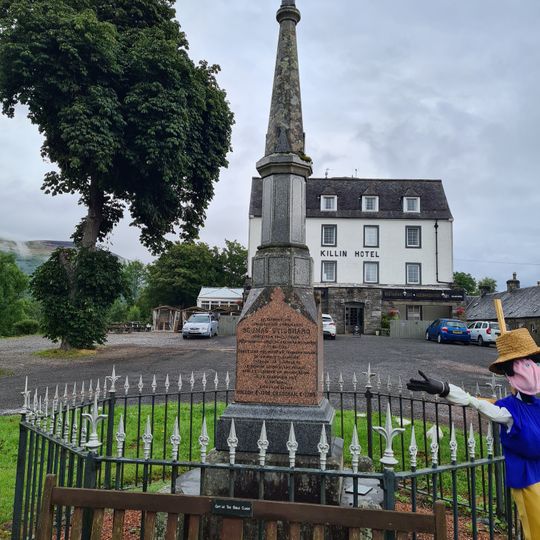 James Stewart Memorial Including Railings, Killin