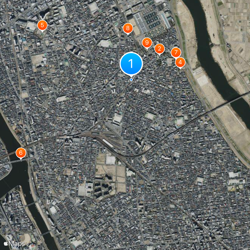 Shibamata Station Map