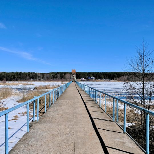 Volozhka Bridge over Izh River