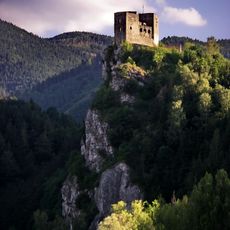 Hrad Strečno, Strečniansky hrad, veža obranná