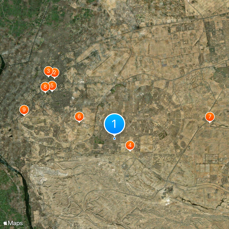 New Cairo Academy Map