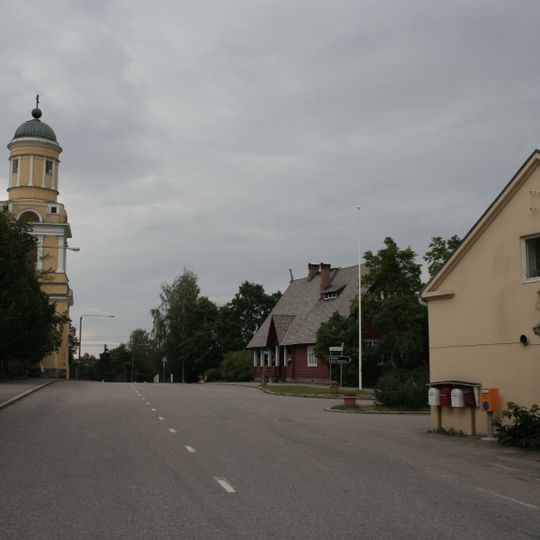 Hollola church and historic center