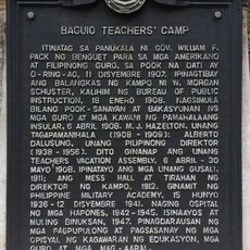 Baguio Teachers’ Camp historical marker