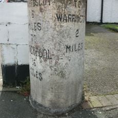 Milestone, Liverpool Road, nr East Avenue