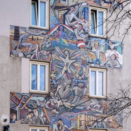 Wandbild – Befreiung Österreichs