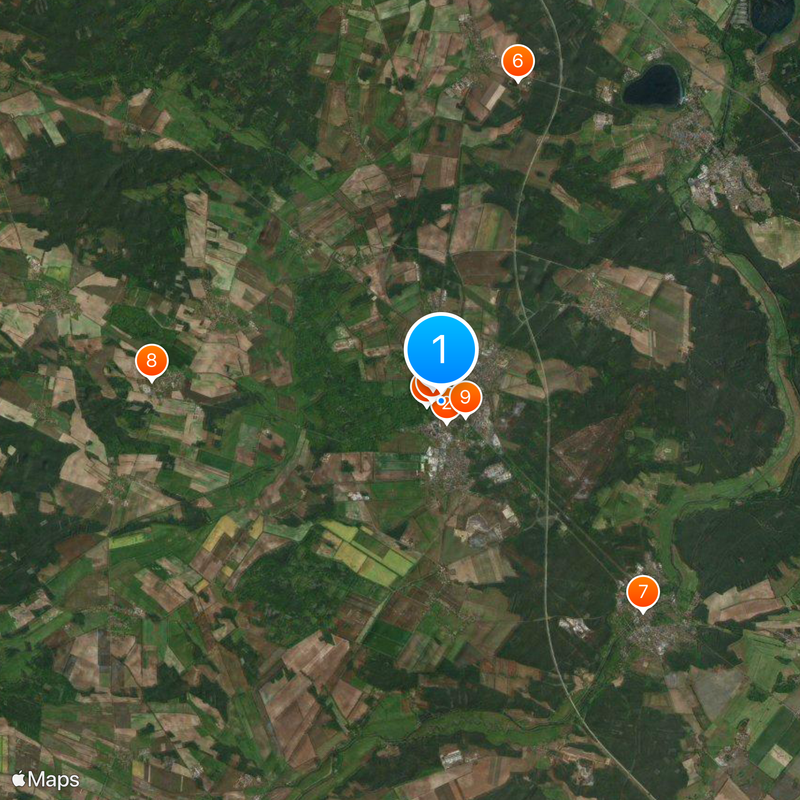 Ludwigslust Palace Map