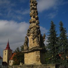Holy Trinity column in Bakov nad Jizerou