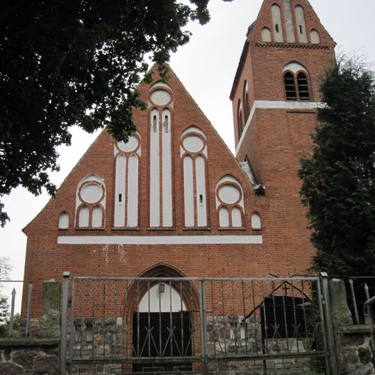 Kościół ewangelicki ob. rzym.-kat. Matki Boskiej Gietrzwałdzkiej w Kociołku Szlacheckim