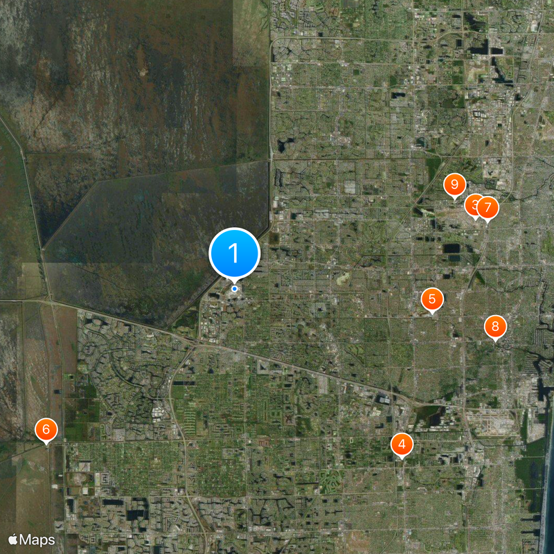 Sawgrass Mills Map
