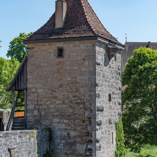 Wachturm Mühlacker 9 in Rothenburg ob der Tauber